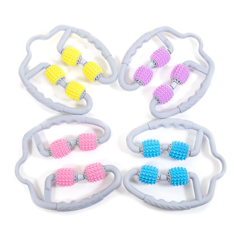 TPE Dairesel Bacak Kelepçeleri Kas Silindiri Masajı TPE Dairesel Bacak Kelepçeleri Kas Silindiri Masajı